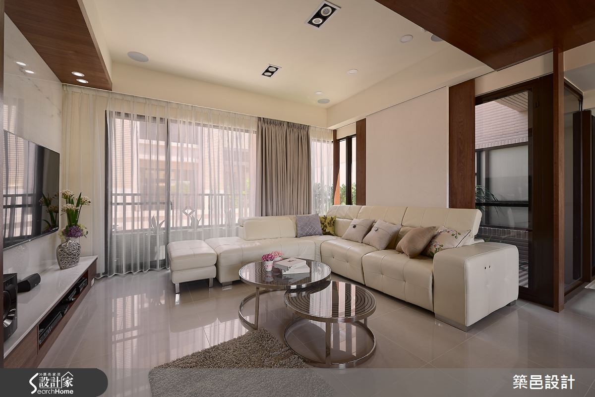 和陽光與綠意互動！共享天倫樂的 70 坪人文感透天