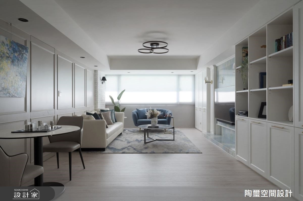 複層老屋全面翻新！美式客廳與餐廚，成為一家四口美好記憶的黏著劑