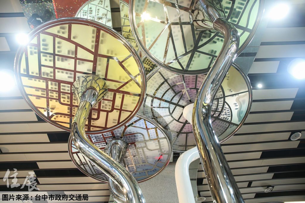 豐原轉運中心公共藝術亮相 「運轉城市」成打卡新亮點!
