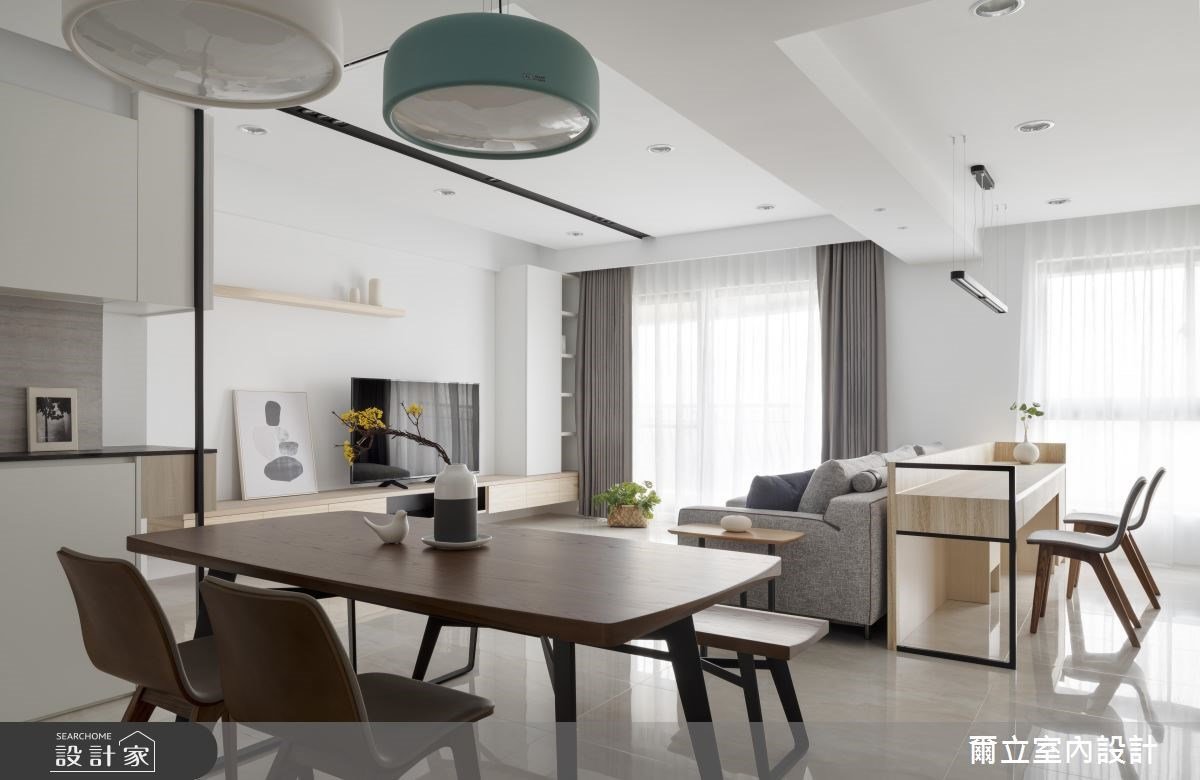 就想和你簡簡單單過日子！以療癒的木白風格，創造明亮又迷人的新婚宅