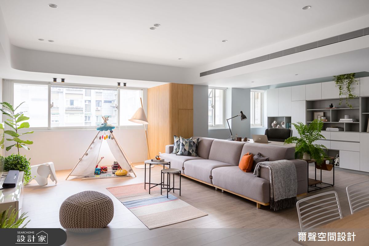 外婆的老屋大翻修！北歐風、好採光打造家的遊戲場