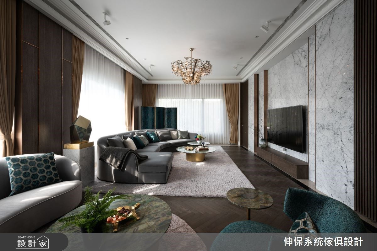 系統家具X陳設美學精采演出！看見新古典風大宅的無限魅力