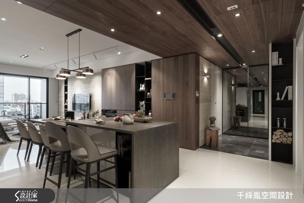 就要舒適好收納！ 42 坪現代宅的究極收納規劃術