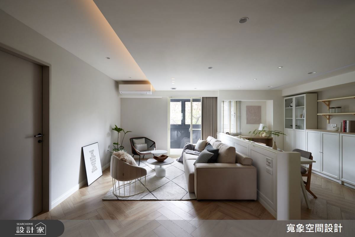 在台北過上愜意美式生活！39 坪老屋大爆改把後陽台變家事間，處理日常家...