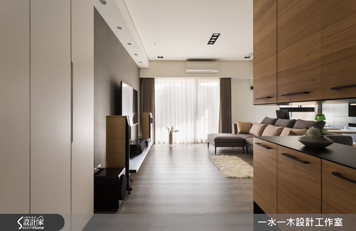 讓人好想住！ 自然純粹的 25.6 坪簡約風單身宅 