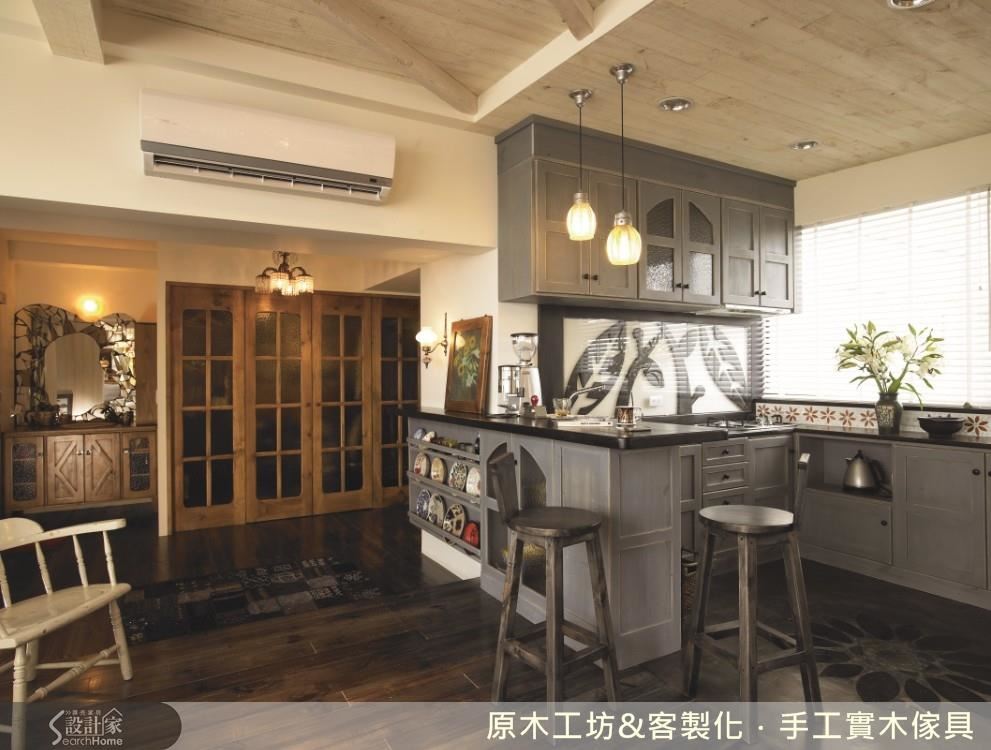 異材質新火花 百看不膩鄉村風餐廚空間