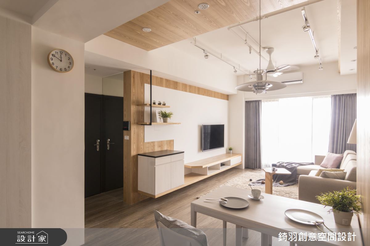 打造有暖度的幸福生活！我們的 25 坪溫馨木質北歐宅