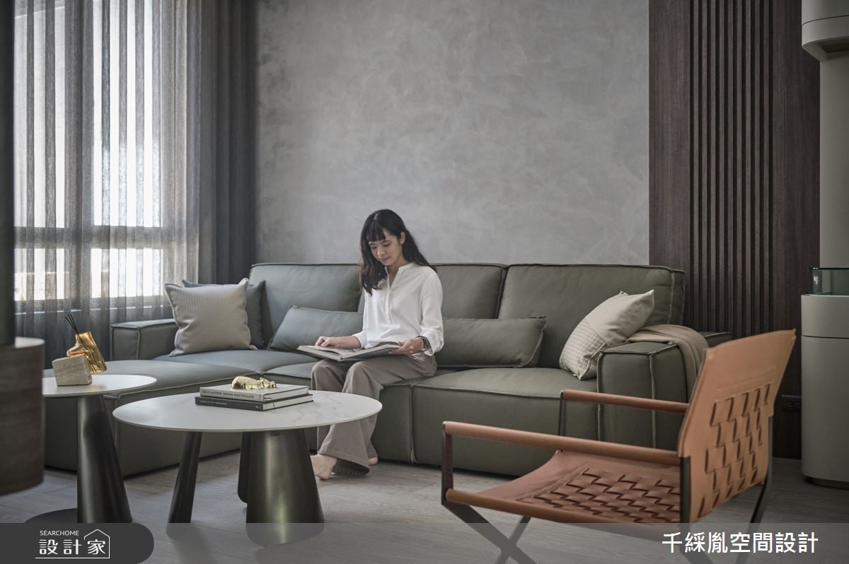 在港都高雄打造三代同堂的溫馨生活!暖色光線X灰色特殊漆勾勒121坪透天別墅
