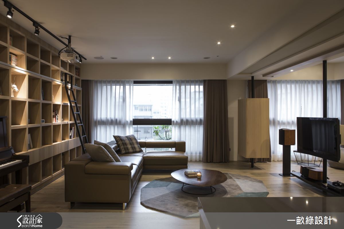 35坪微翻轉 一次享有閱讀與天倫之樂