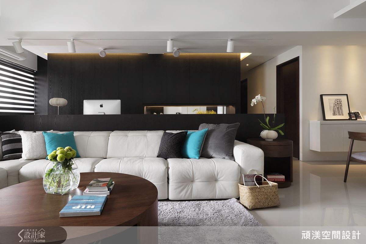 融入溫潤曲線，打造放鬆、溫暖現代宅