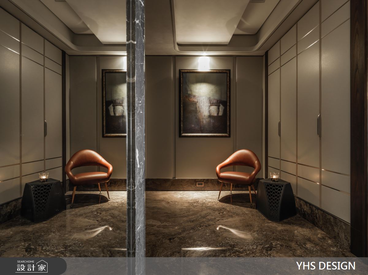 窺探藝廊的深度！新古典雙拼大宅，擁抱大理石肌理