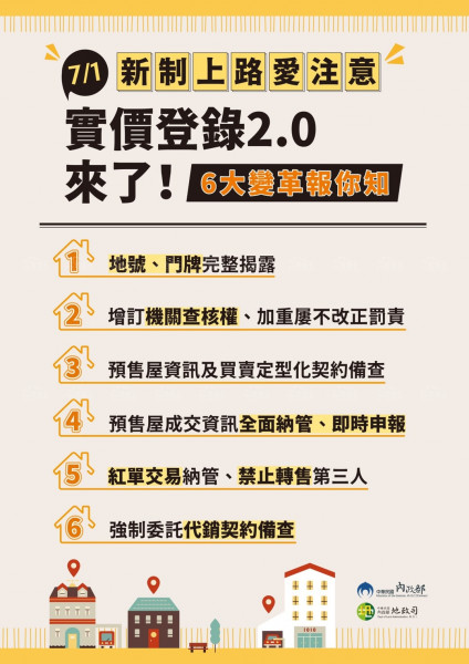 實價登錄2.0  7/1上線