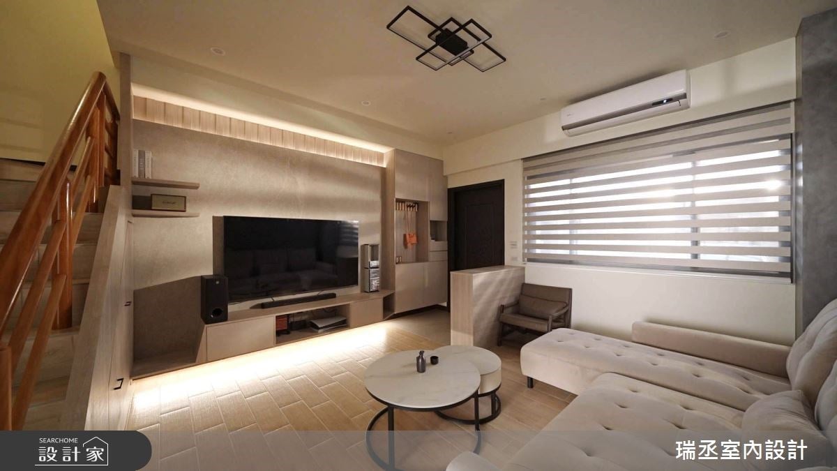 初次裝修告別收納焦慮！53 坪透天別墅分層機能收納，以日式無印風成就屋...