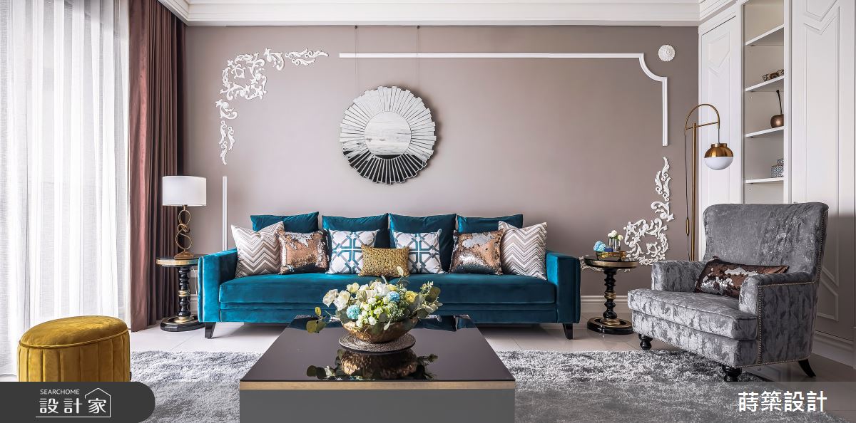 35坪新古典住居，緞帶語彙致贈人生下半場的美好禮物