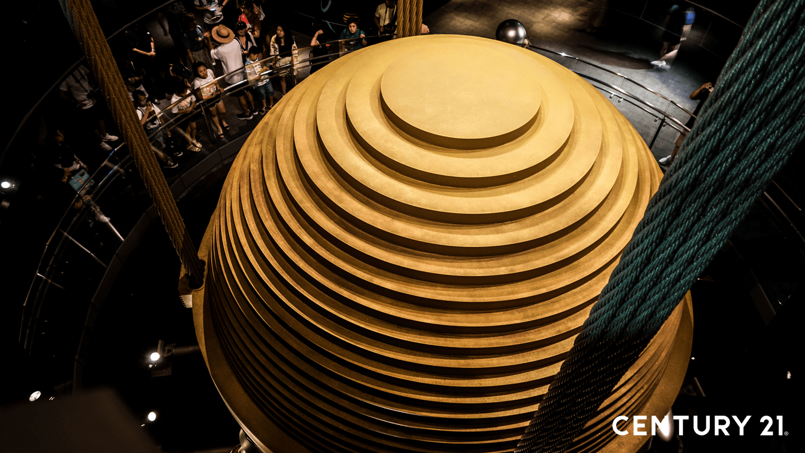 ▲台北101大樓裝設的調諧質量阻尼器最為著名。（照片來源/21世紀不動產）