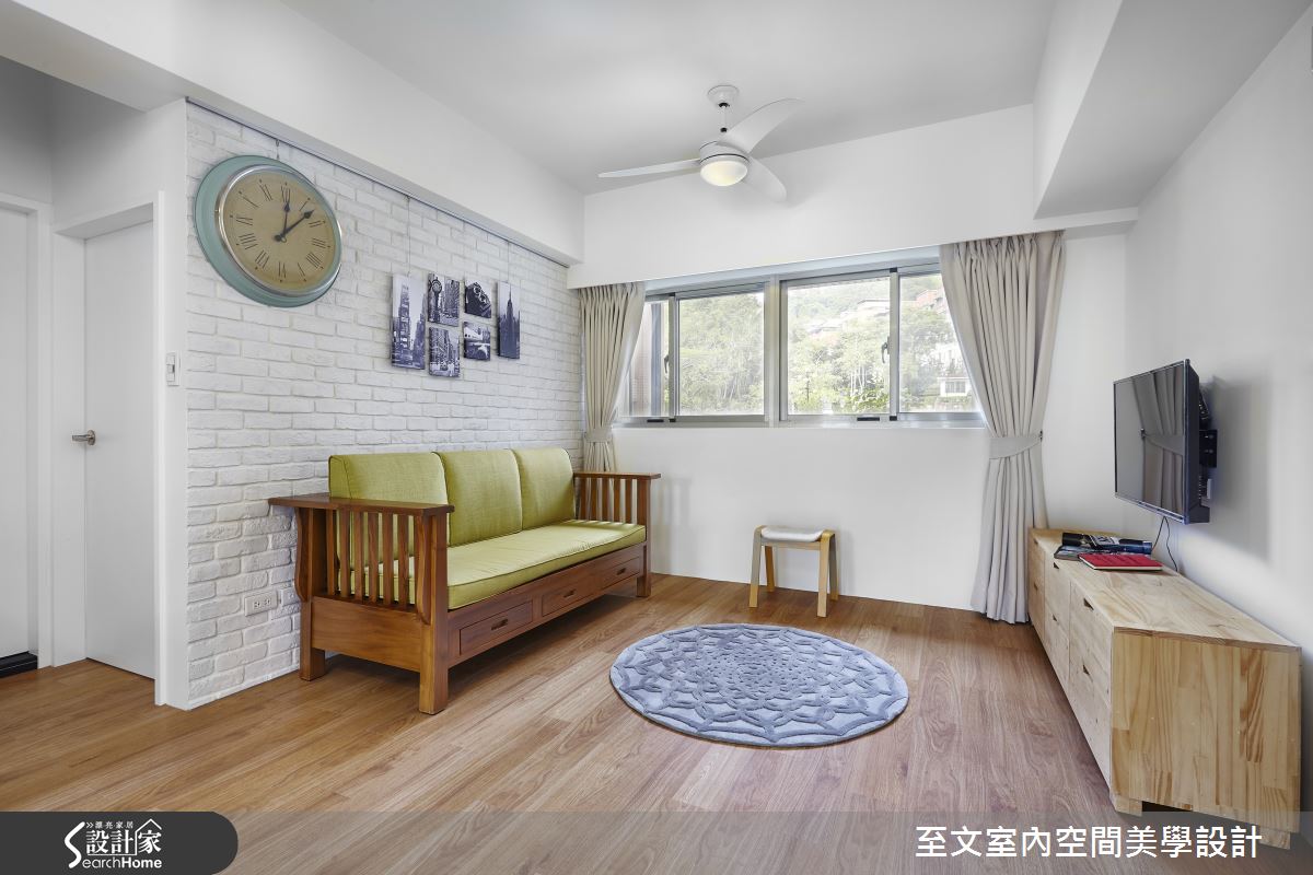 文青感微北歐 都在 17 坪明麗透明小窩