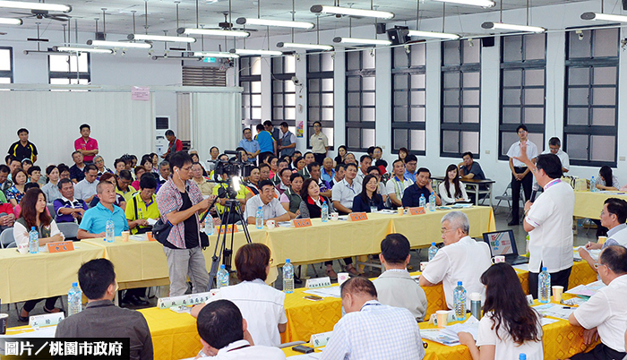 鄭文燦說明計畫　加速楊梅各項建設