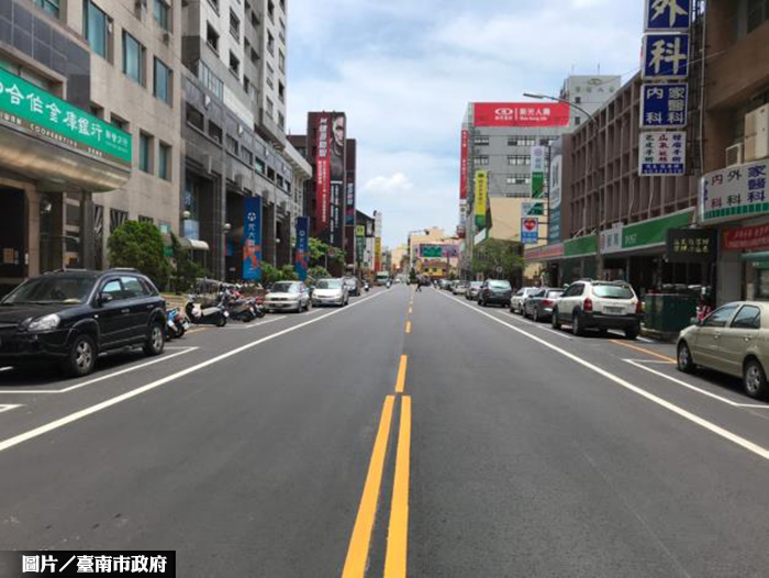 新營中山路重鋪 車站周邊質感增