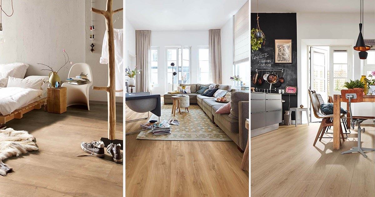 享受赤腳踩踏的超舒適腳感就選這款木地板！不變形好清潔，在四季體驗隨...