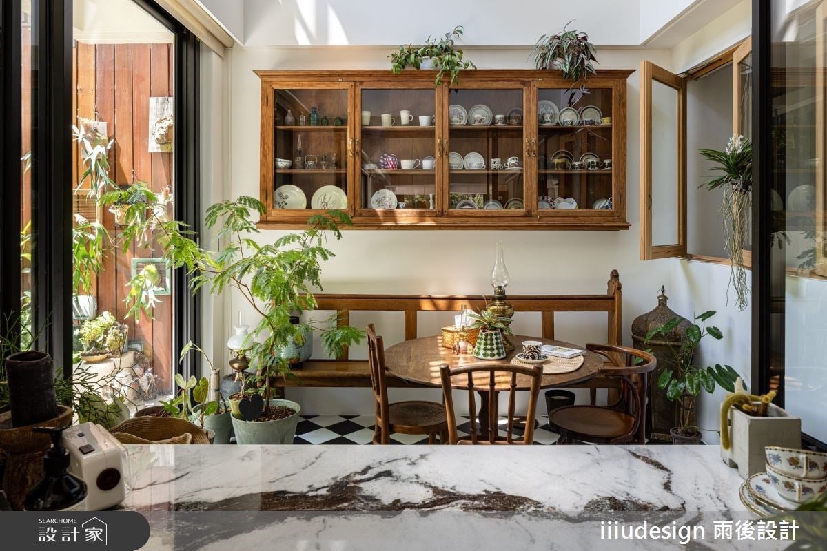 由外而內翻修半世紀老祖厝！外觀拉皮建立度假庭院，內部裝修融入歐洲古...