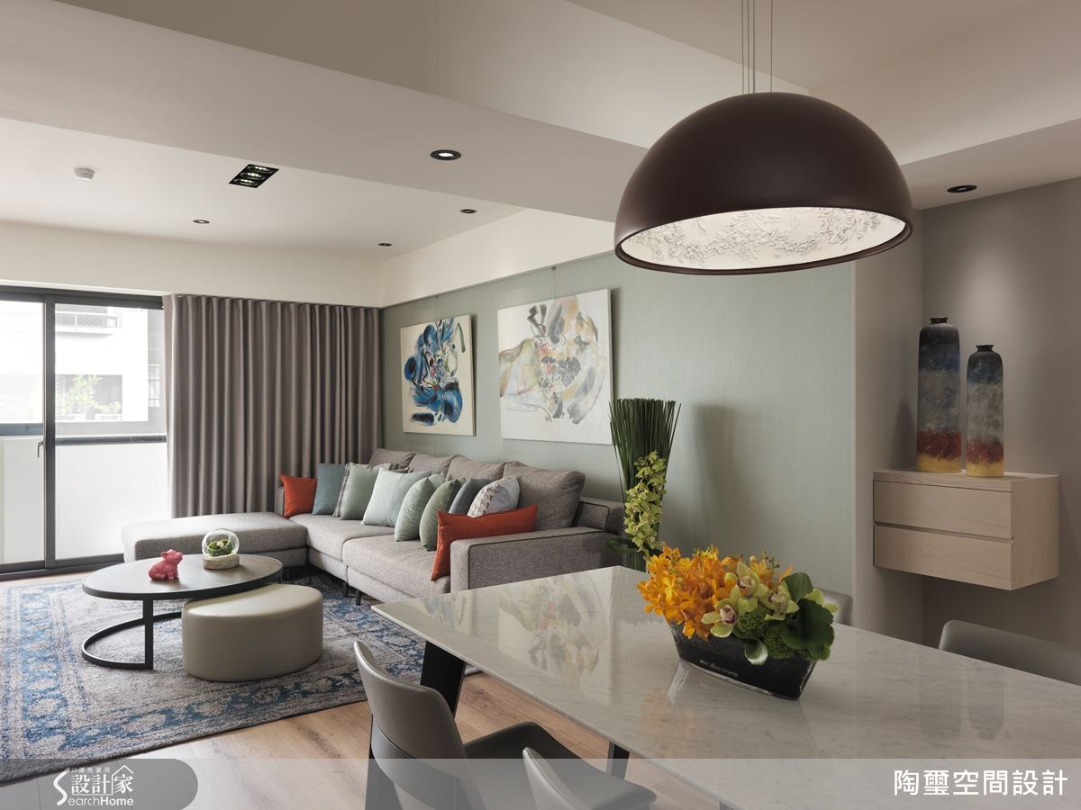 好唯美！ 30 年老屋化身一家三代都愛上的春綠色日光宅