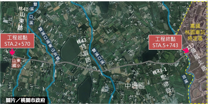 桃園42線道路拓寬工程 順利開標