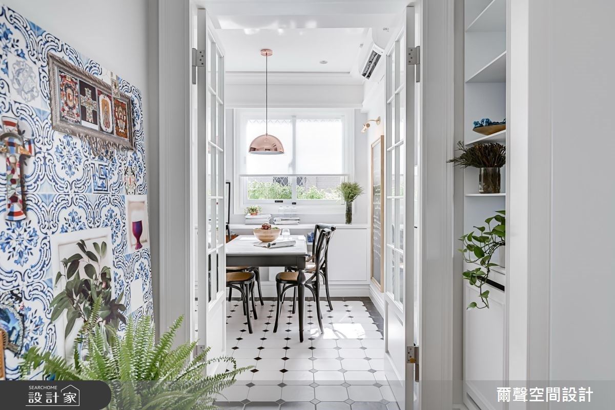 建立法式新古典的歸屬感！18 坪老屋演繹跨國愛情的浪漫篇章