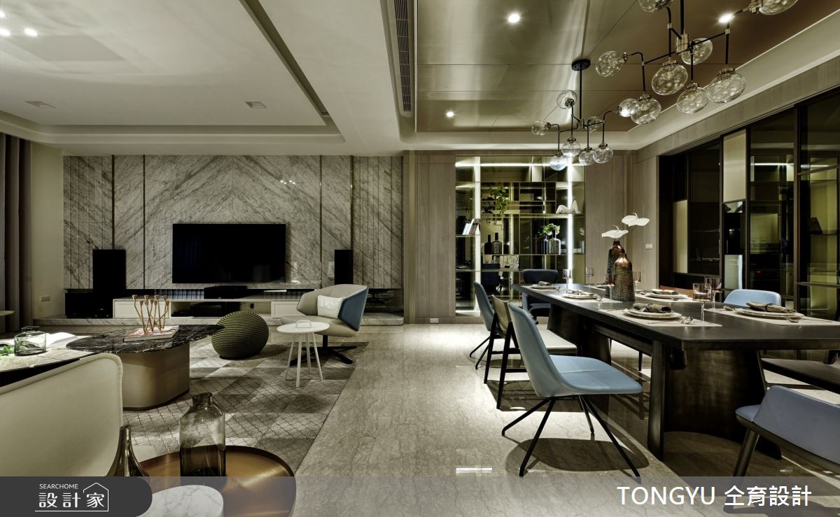 復刻豪宅質感透天別墅！異材質遊走垂直分層生活場域，描繪三代同堂夢想生活