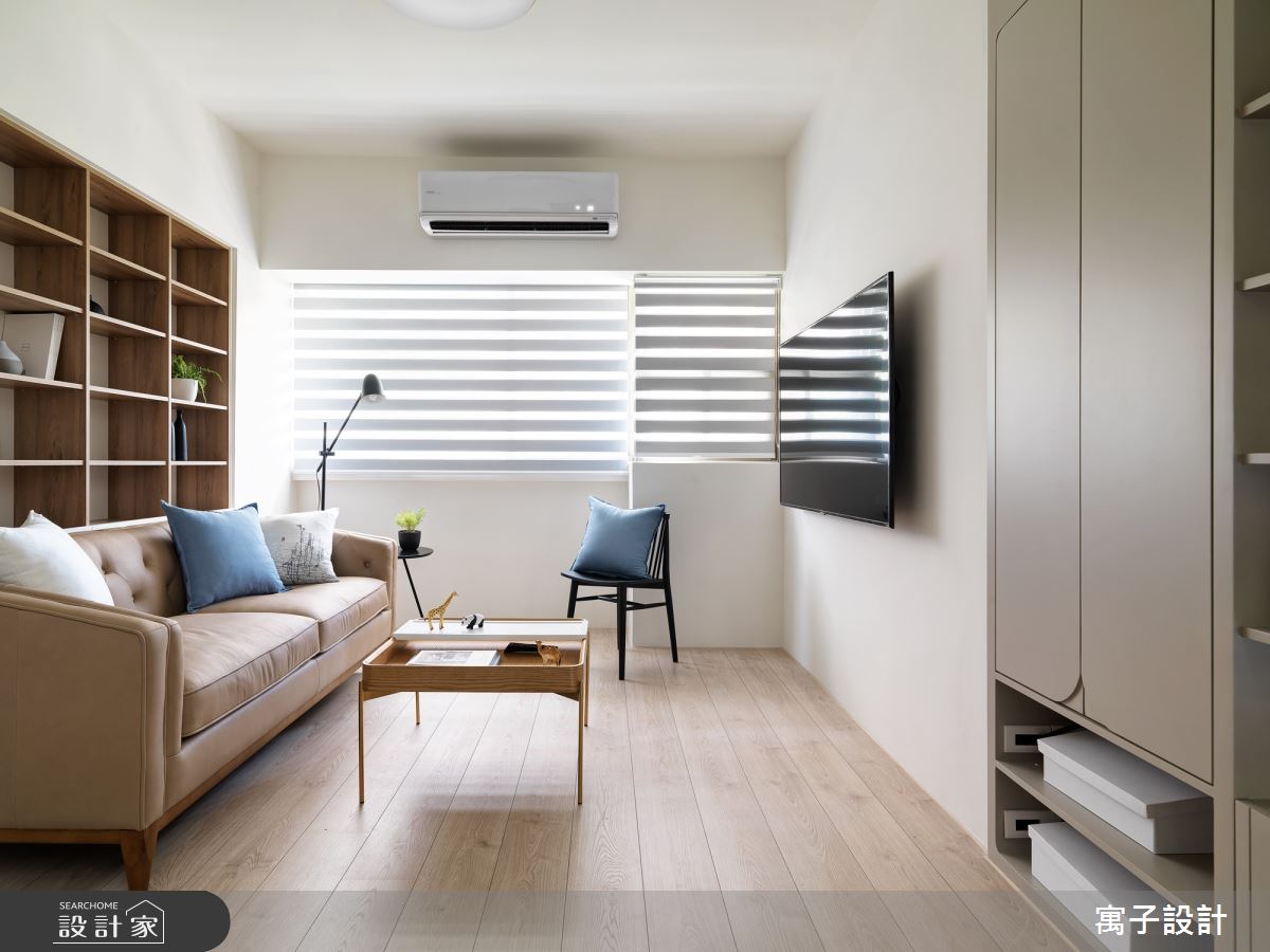 日光、暖木、純白，30坪清新北歐宅與薄荷綠花磚廚房，還有一整片星巴克...