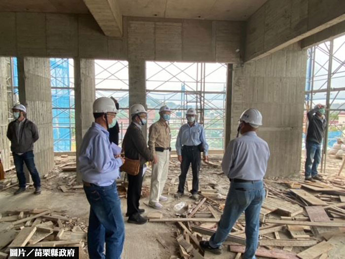 疫情升溫 苗栗暫停工程施工查核