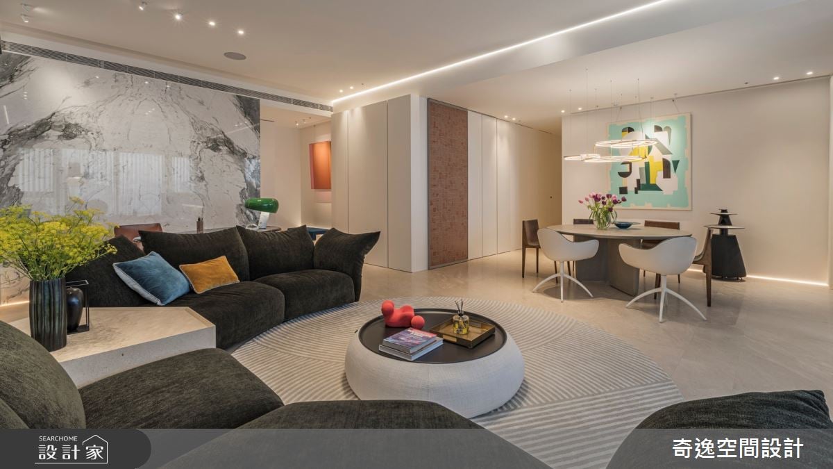 【TV】用藝術妝點彈性變化風格 不矯飾白派的純淨精品宅