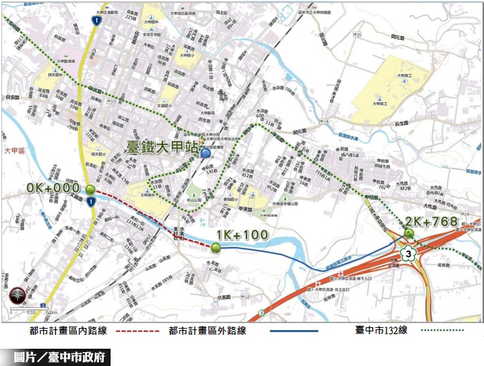 8.6億闢外環道路  紓解大甲壅塞之苦　