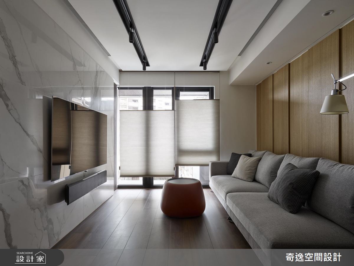 長型格局這樣規劃不浪費！收納滿分的現代風時尚宅