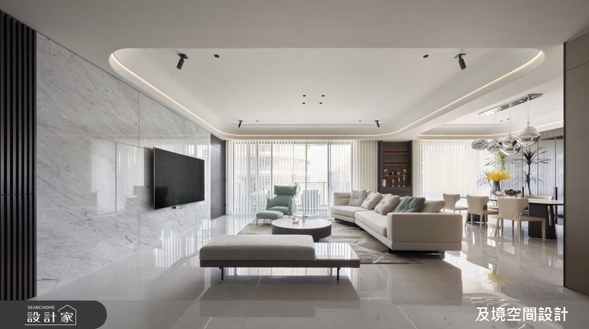 Quiet Luxury雕琢80坪內斂人文豪邸，現代語彙與頂級建材淬鍊不凡