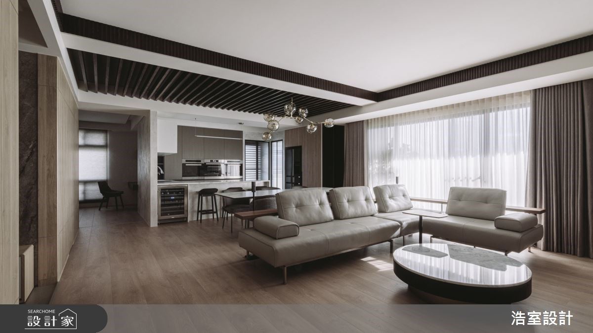 榛果系溫潤休閒宅 集各風采於一身