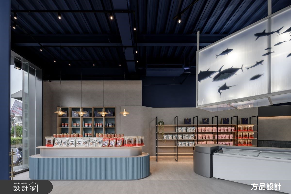 在地漁品肉舖轉型，店內裝潢成網美打卡點