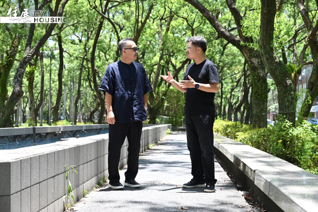 呂政隆與周夢龍歷時20年的建築對話 仁愛路上的造夢者—獻給城市的一棟靜...