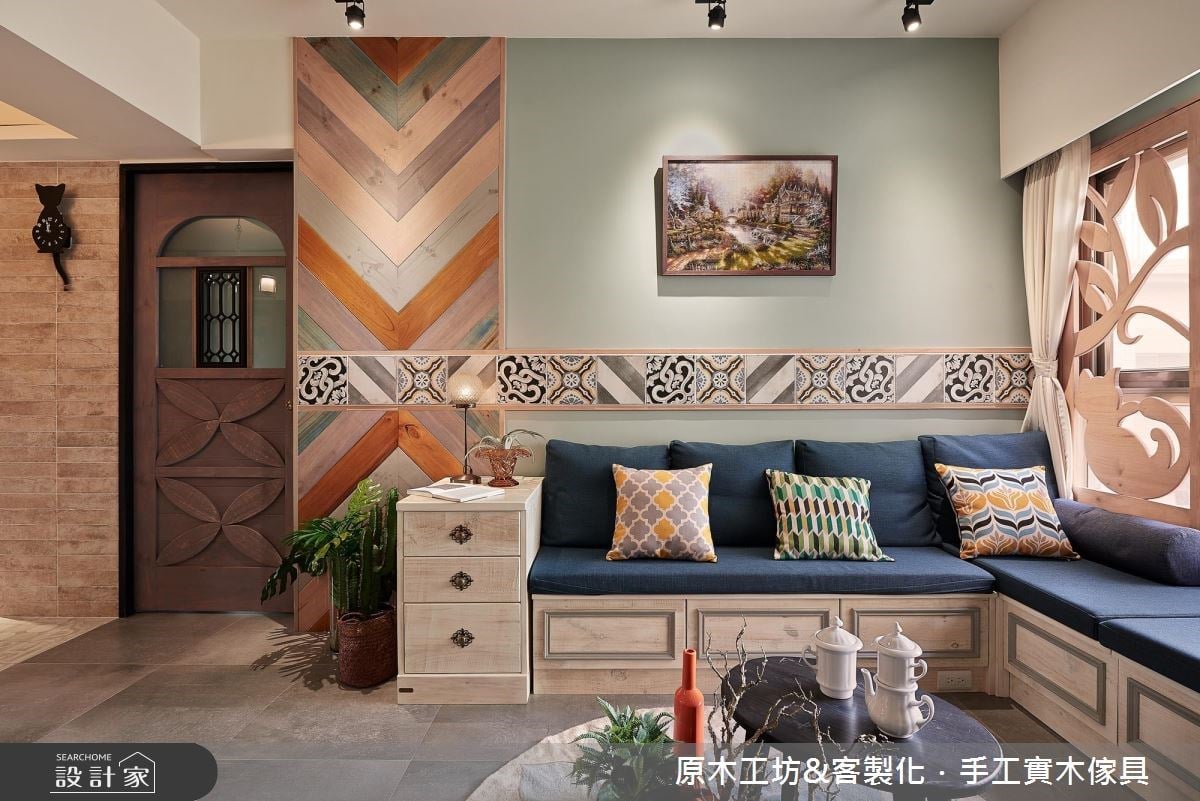 中古原屋改造！餐廳、書房和臥榻串連完整退休宅機能