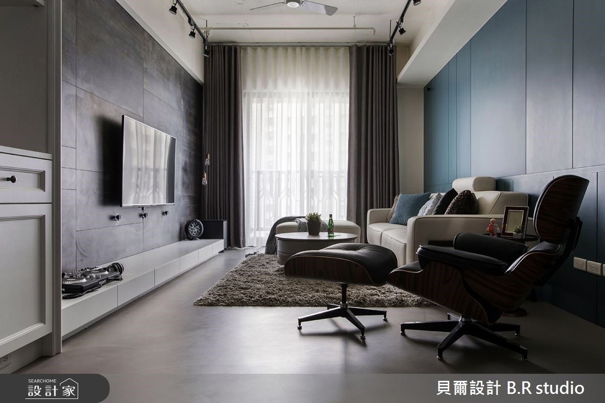 契合你的美學視野！沙發牆、臥房都染上夢幻藍調