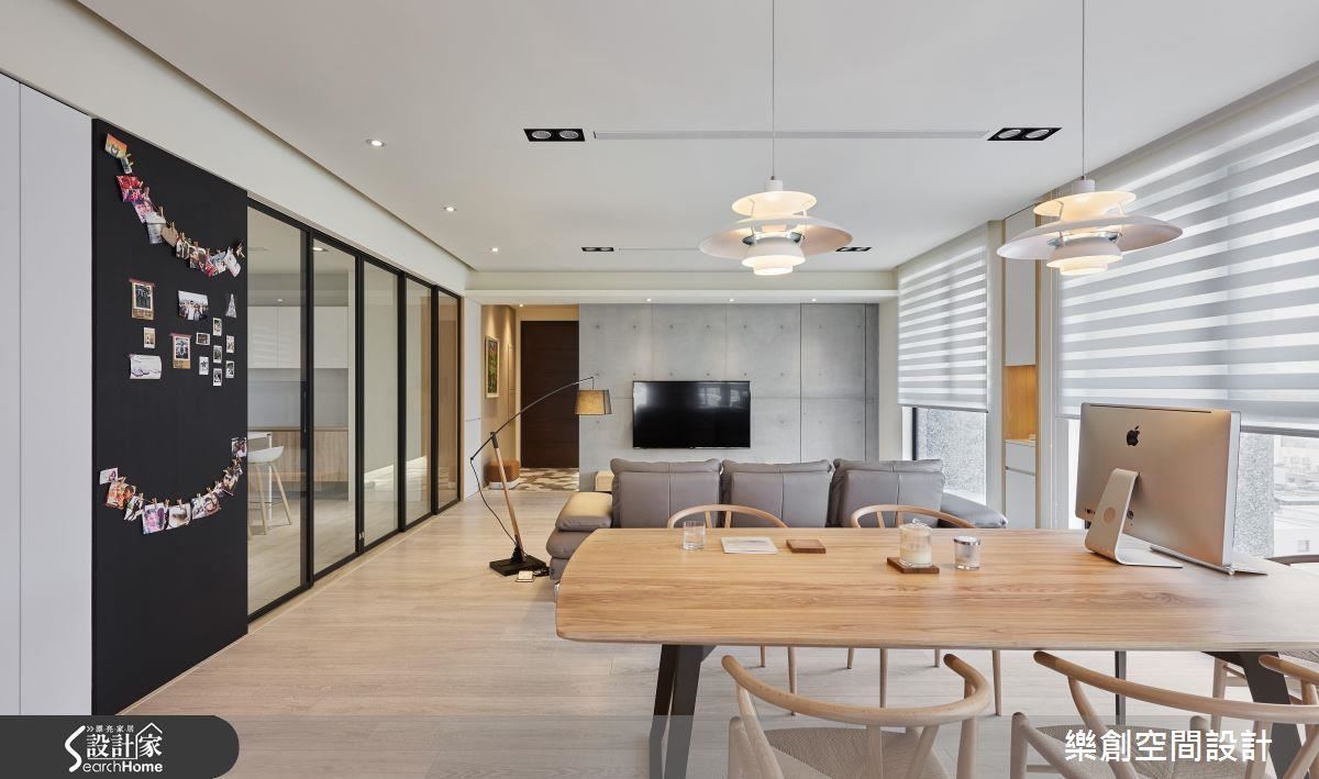 北歐風新婚宅　夢想中島承載幸福藍圖