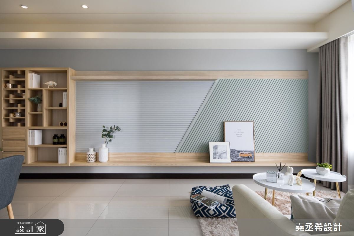 一大一小入住北歐風新居！ 20坪、百萬裝修預算剛剛好