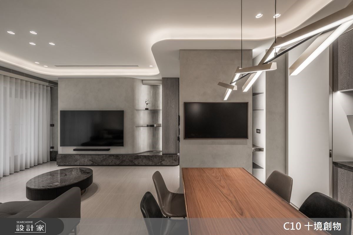 時尚與機能兼具！灰調現代宅的氣質養成術，將收納痕跡隱於無形！