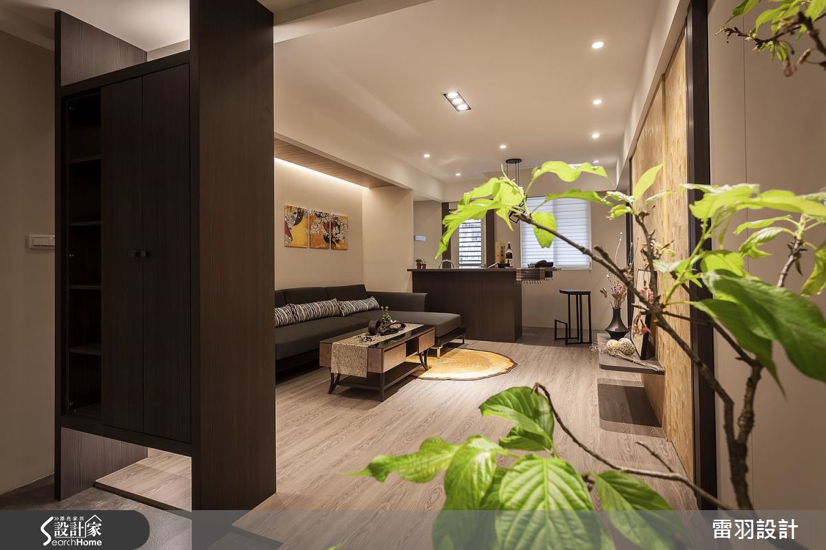 漏水老屋大改造！ 變身 20 坪寧靜金質X和式風寓所