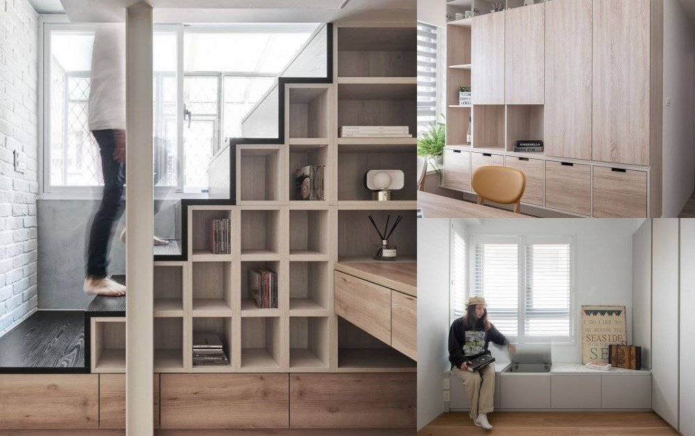 告別囤積惡習！牆面收納、樑下櫃、儲藏室3大有條理收納設計心法