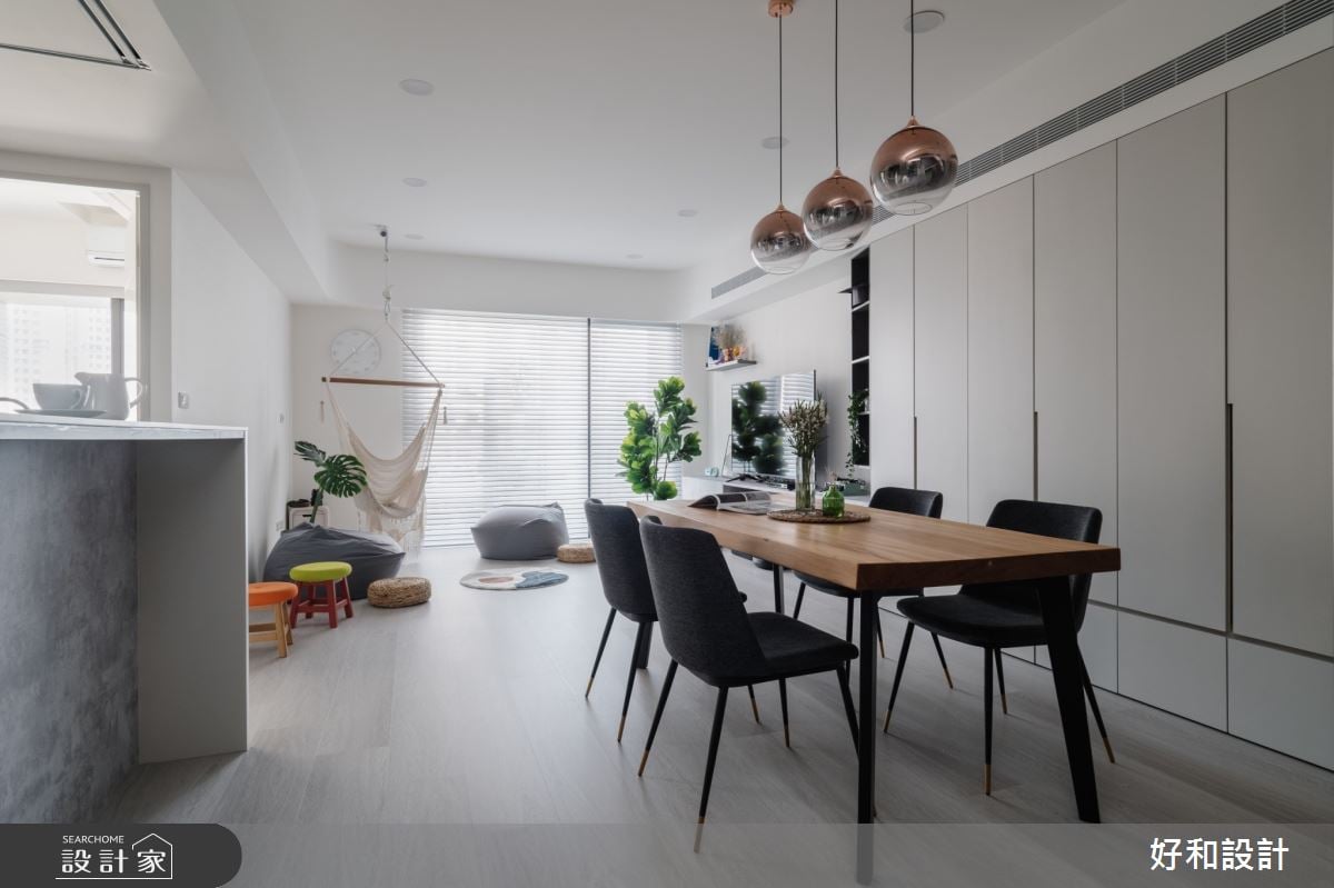 心目中100分的家！廚房中島吧台適合大人小酌、兒童房可攀岩、還可躺在客...