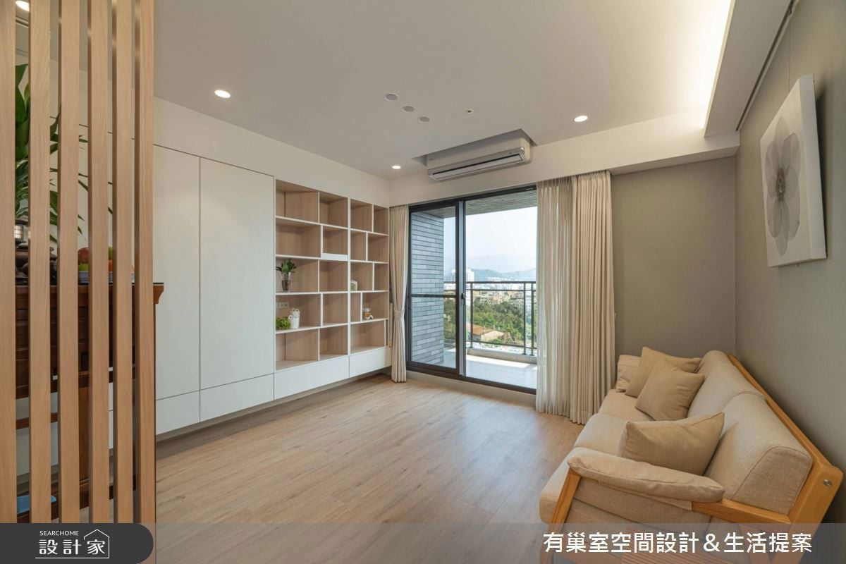 以人文禪風美學調和信仰，台中32坪新成屋化身一家三口的靜心所在