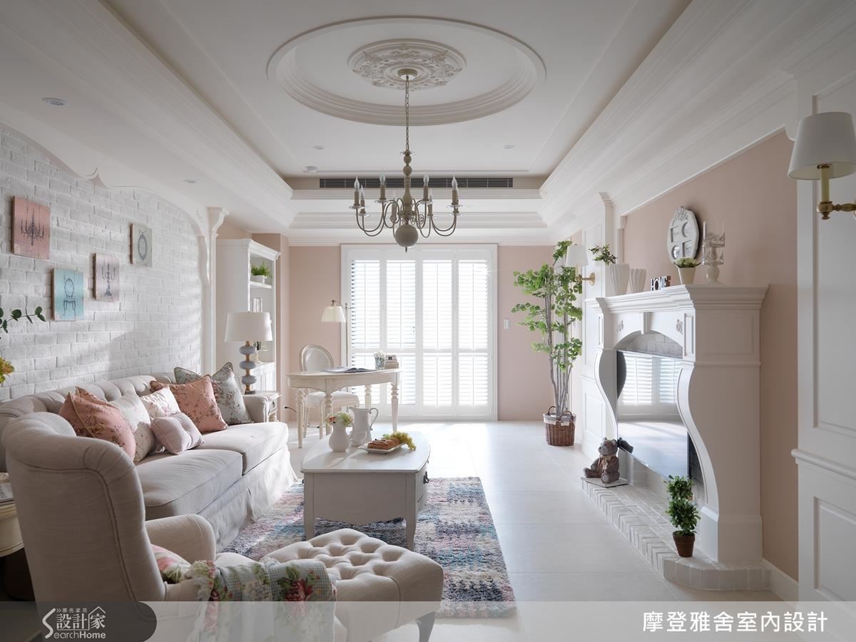 簡約優雅柔美　徜徉浪漫滿屋的法式風情