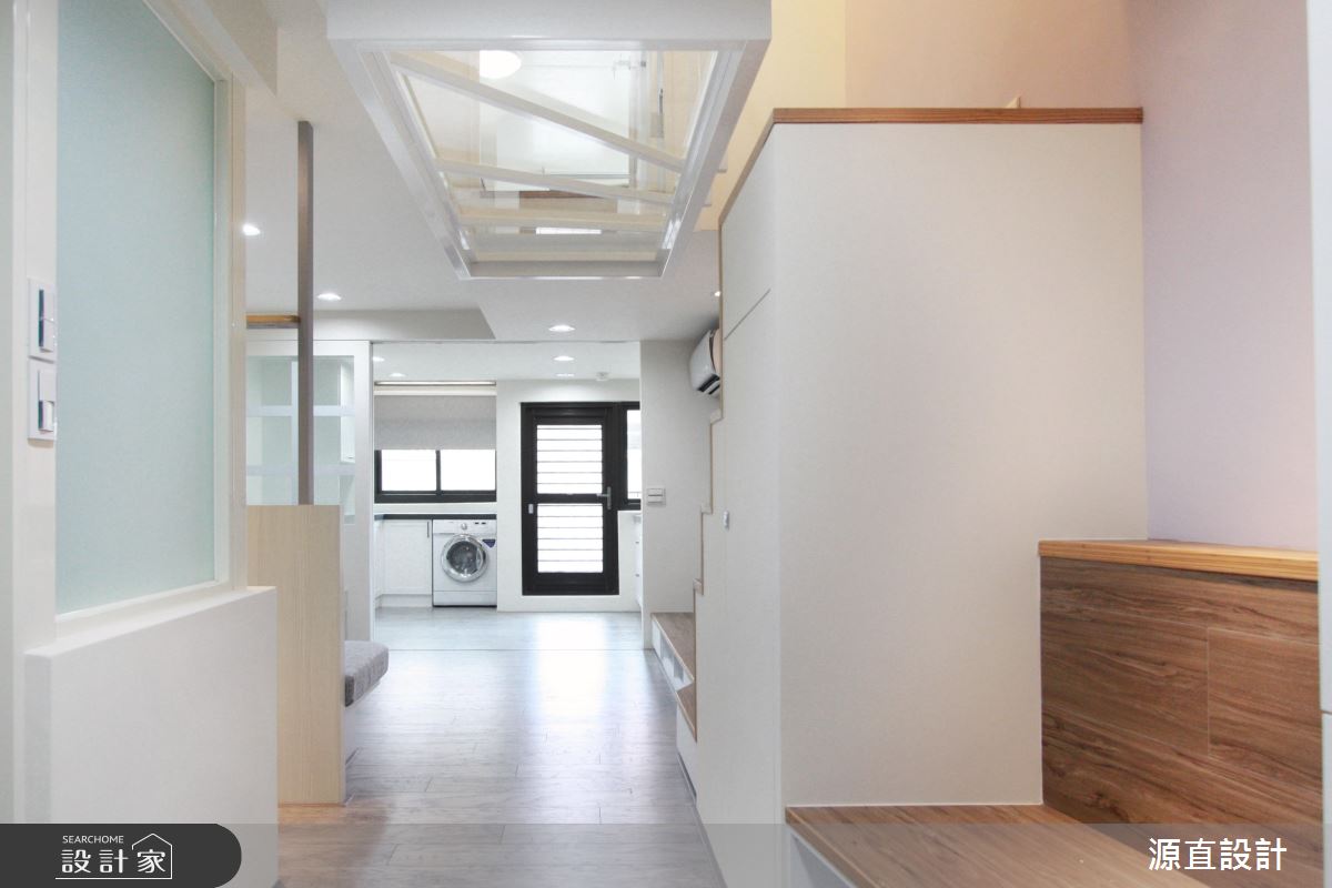 小空間也能有日式風呂！徘徊 30 坪樓中樓的玻璃天花