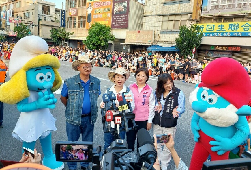 台中國際踩舞嘉年華湧入千人！ 盧秀燕 清水街頭搖身世界舞台