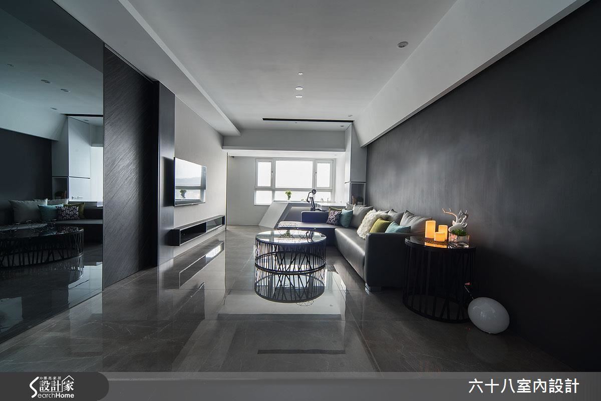 黑白簡約時尚寓所，放大生活的更多可能